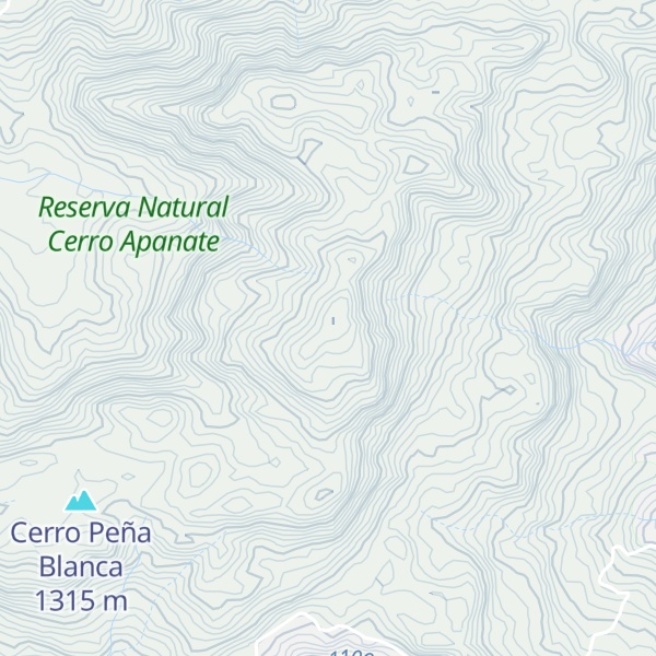 Map of Cerro Buena Vista