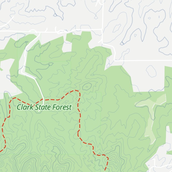 Map of Vic Swaim Hill