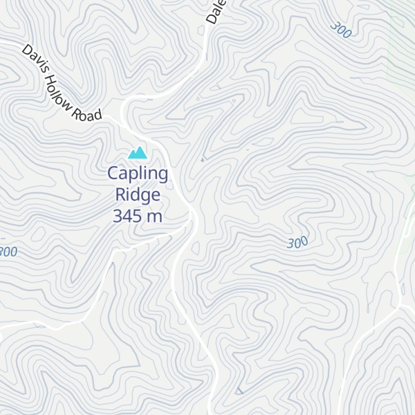 Map of Chapling Ridge