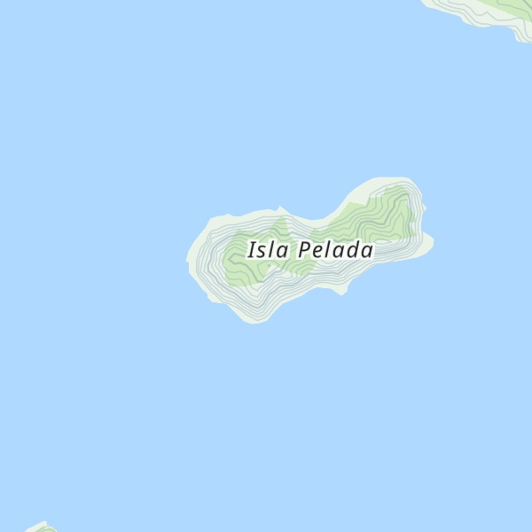 Map of Cerro Pelado