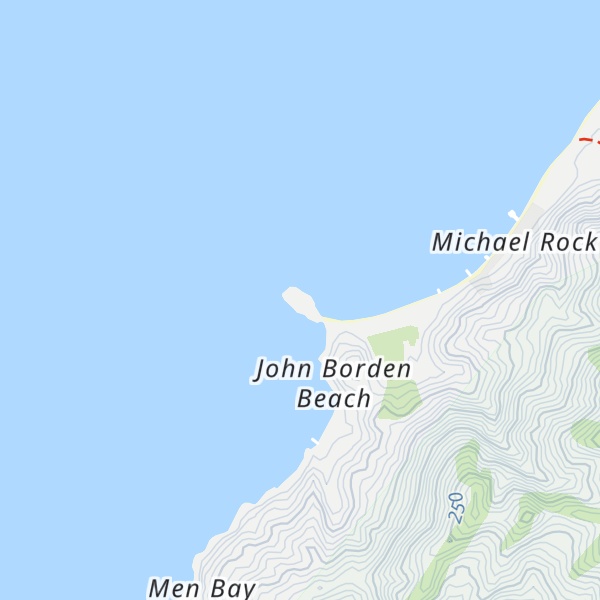 Map of Michael's Rock