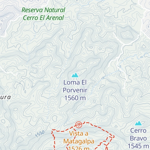 Map of Loma El Porvenir