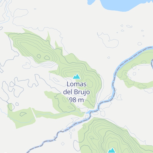 Map of Lomas del Brujo