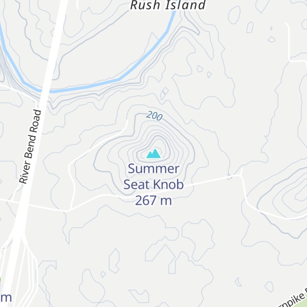 Map of Summer Seat Knob