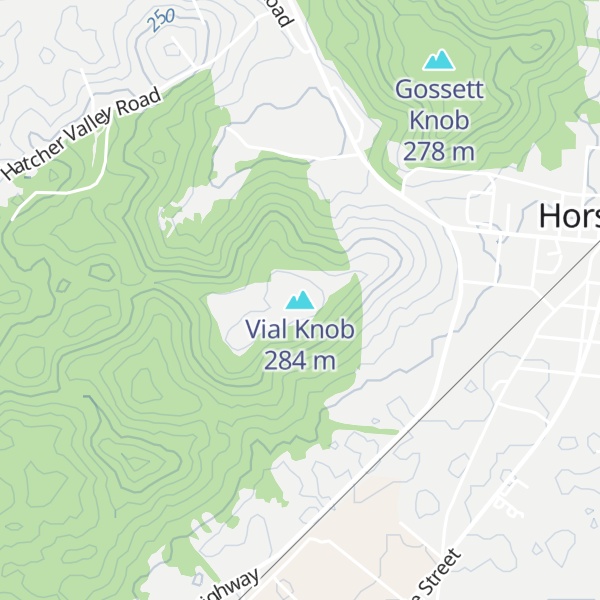 Map of Vial Knob