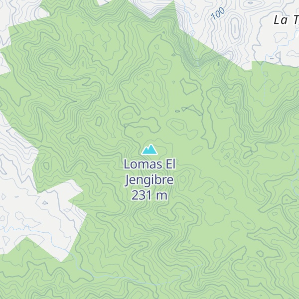Map of Lomas El Jengibre