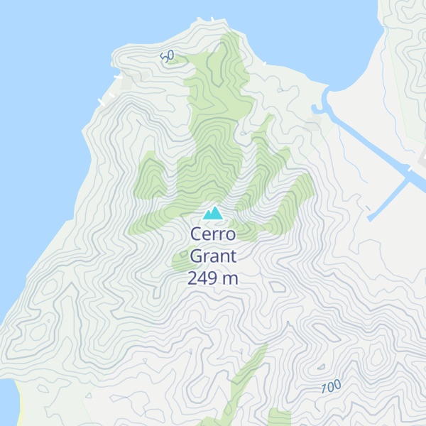 Map of Cerro Grant