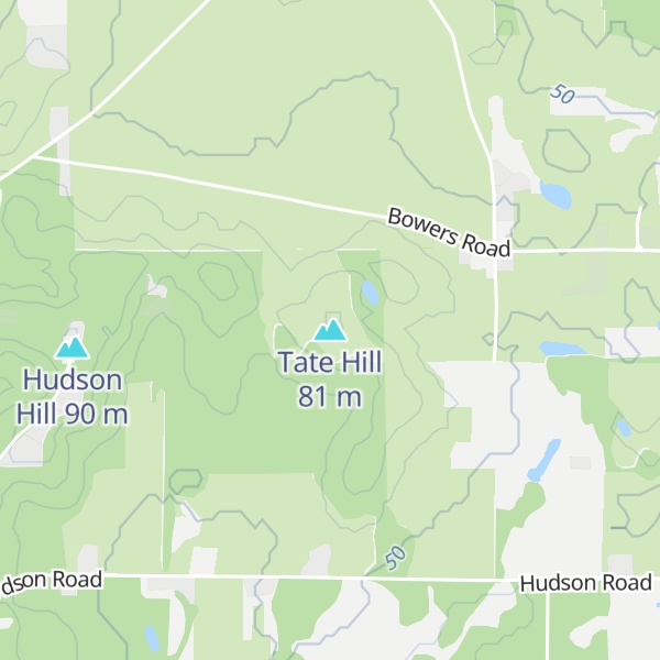 Map of Tate Hill