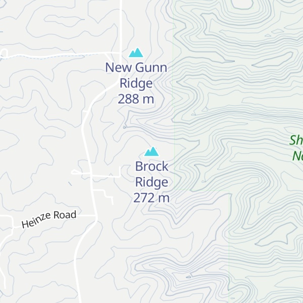 Map of Brock Ridge