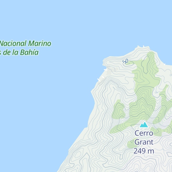 Map of Cerro Grande