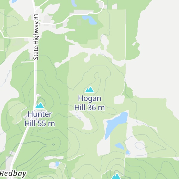 Map of Hogan Hill