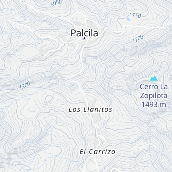 Map of Cerro Monte Grande
