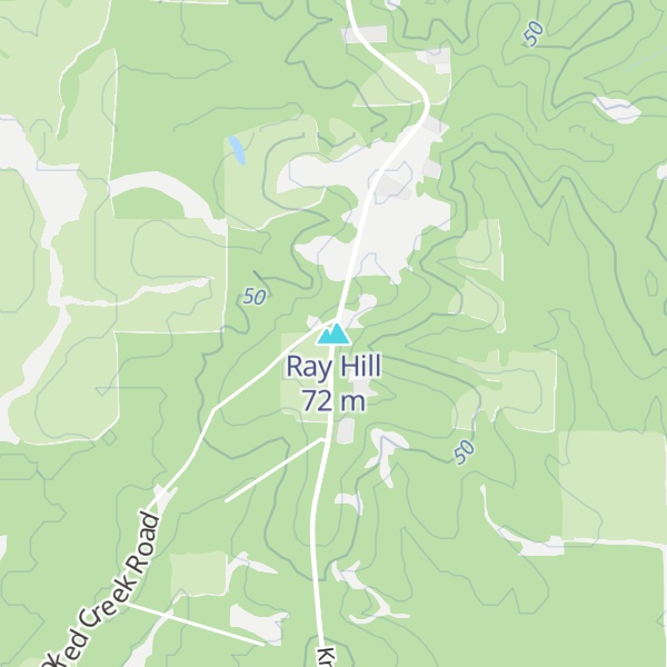 Map of Ray Hill