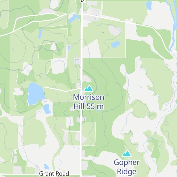 Map of Morrison Hill