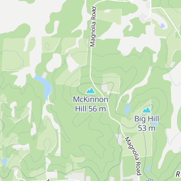 Map of McKinnon Hill