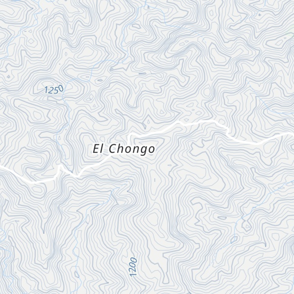 Map of Cerro Arenales