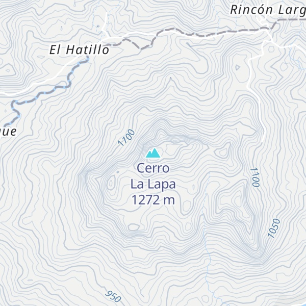 Map of Cerro La Lapa