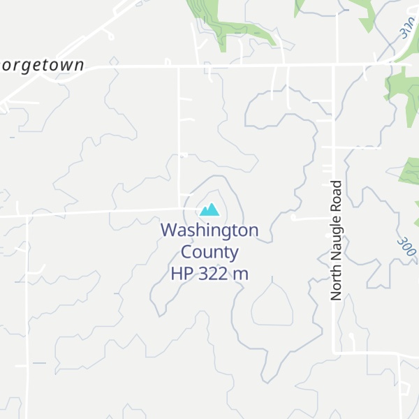 Map of Washington County HP