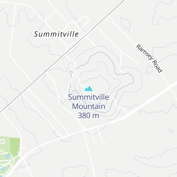 Map of Summitville Mountain