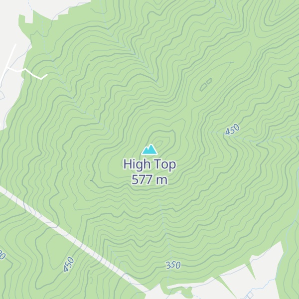 Map of High Top