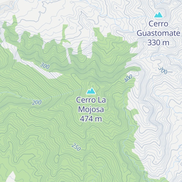 Map of Cerro La Mojosa