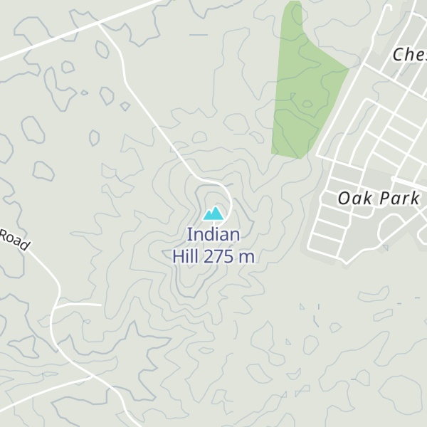 Map of Indian Hill