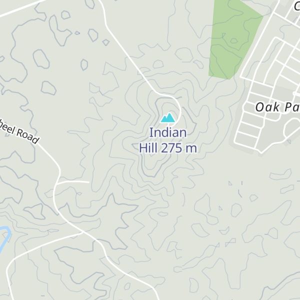 Map of Snow Mountain