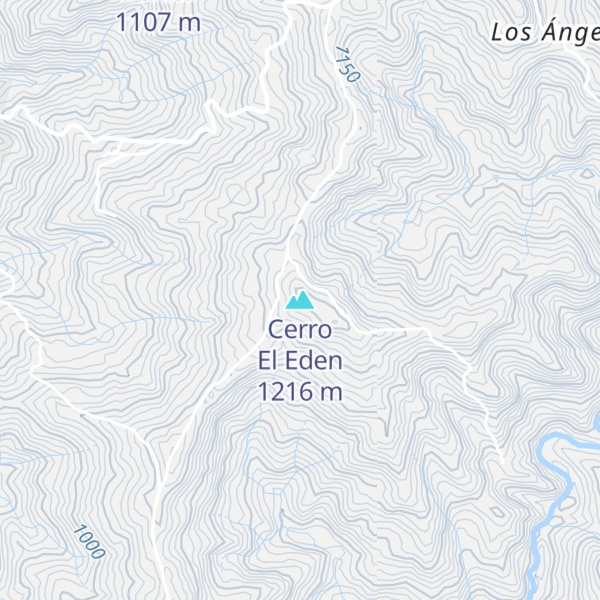 Map of Cerro El Eden