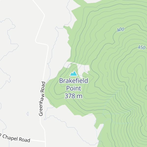 Map of Brakefield Point