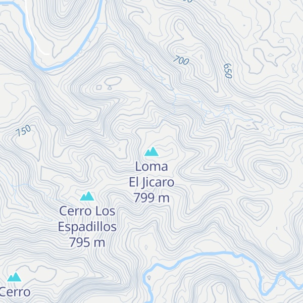 Map of Loma El Jicaro