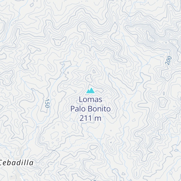 Map of Lomas Palo Bonito