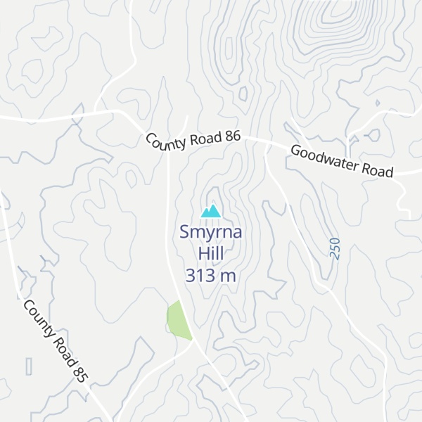 Map of Smyrna Hill