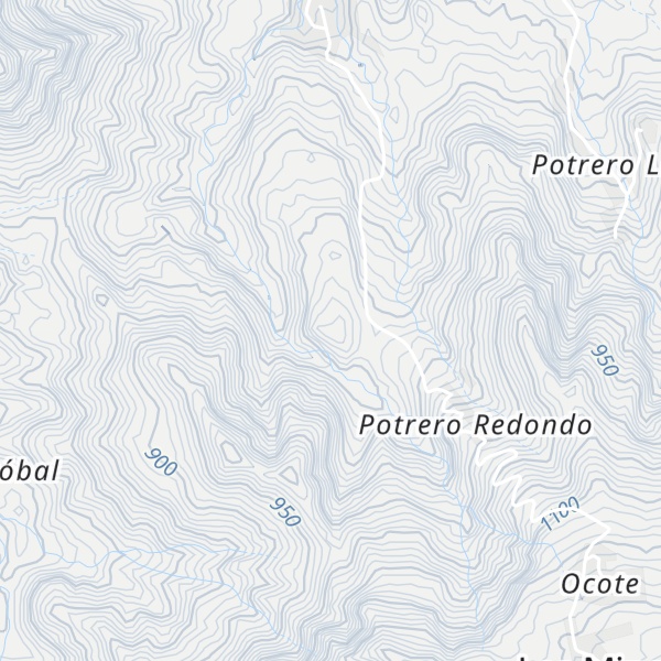 Map of Cerro El Chaguite
