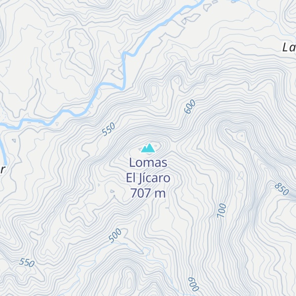 Map of Lomas El Jícaro