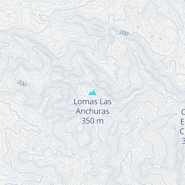 Map of Lomas Las Anchuras