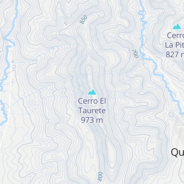 Map of Cerro El Taurete