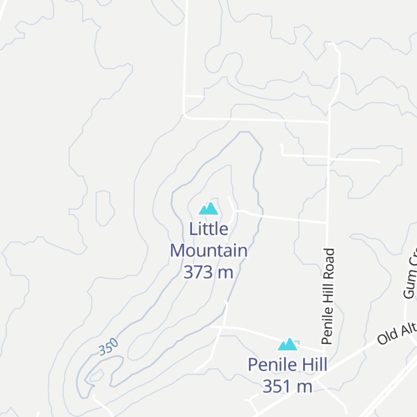 Map of Little Mountain