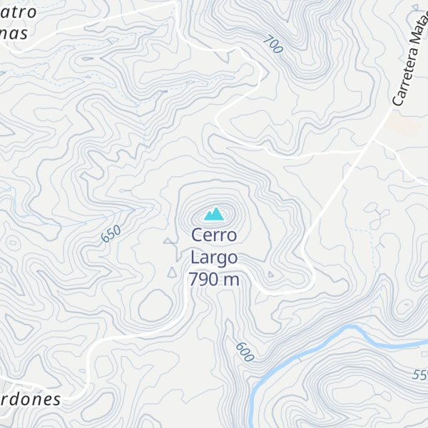Map of Cerro Largo
