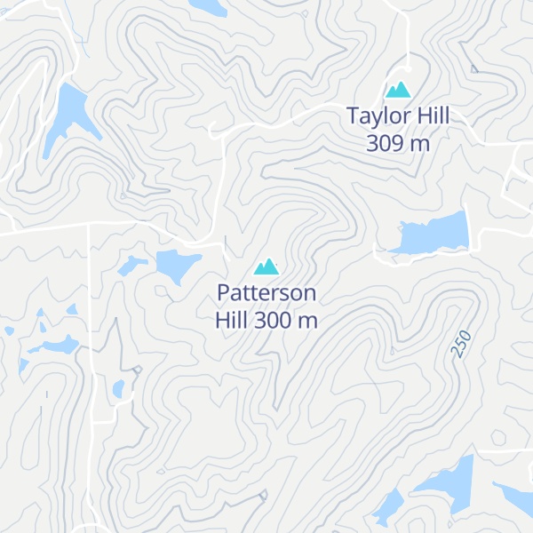 Map of Patterson Hill