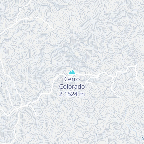 Map of Cerro Colorado 2