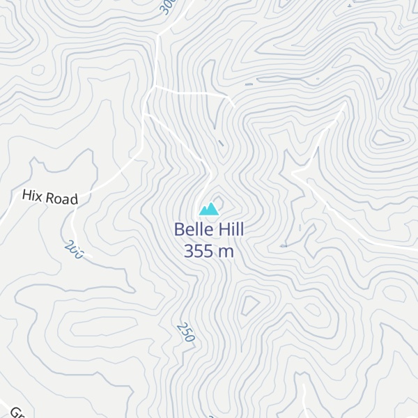 Map of Belle Hill