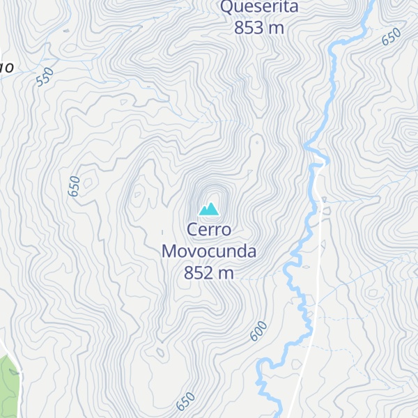 Map of Cerro Movocunda
