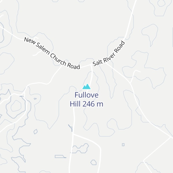 Map of Fullove Hill