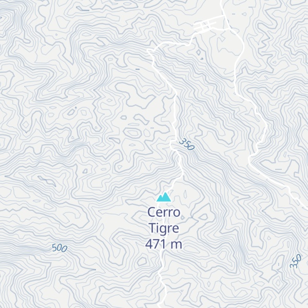 Map of Cerro Jupilingo
