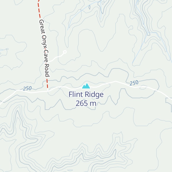 Map of Flint Ridge