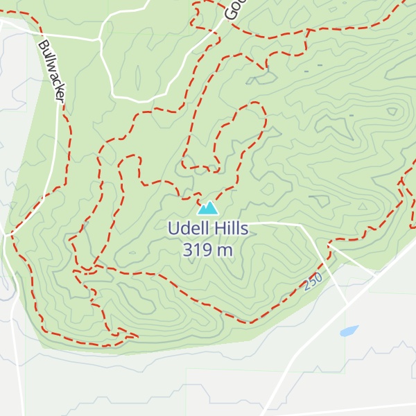 Map of Udell Hills