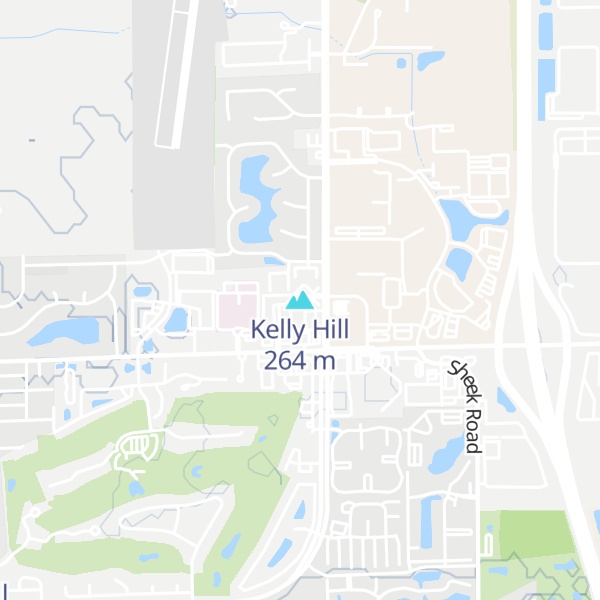 Map of Kelly Hill