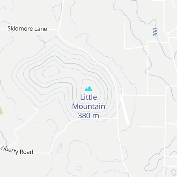 Map of Little Mountain