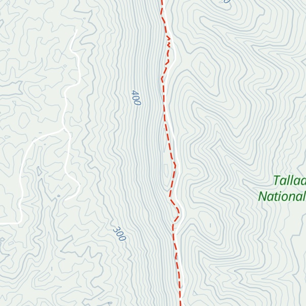 Map of Sherman Cliffs