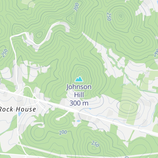 Map of Johnson Hill